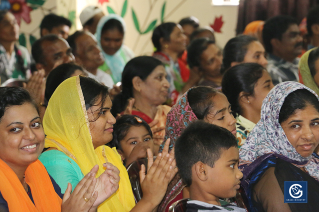 Hundreds Flocked into the Day 2 Blessing Prophetic Prayer held in Belgaum by Grace Ministry. People from all walks of life, immaterial of caste, creed, and religion to listen to the Word of God. 